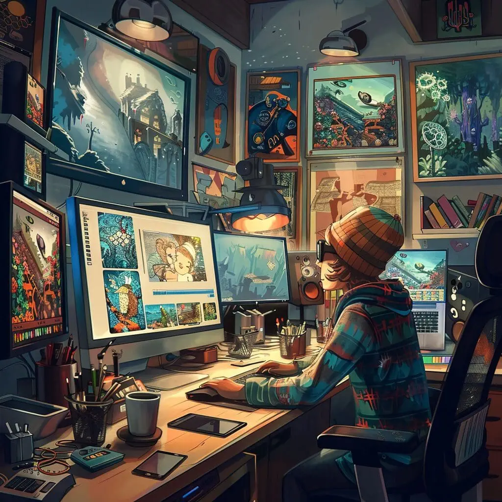 2D character animator is working