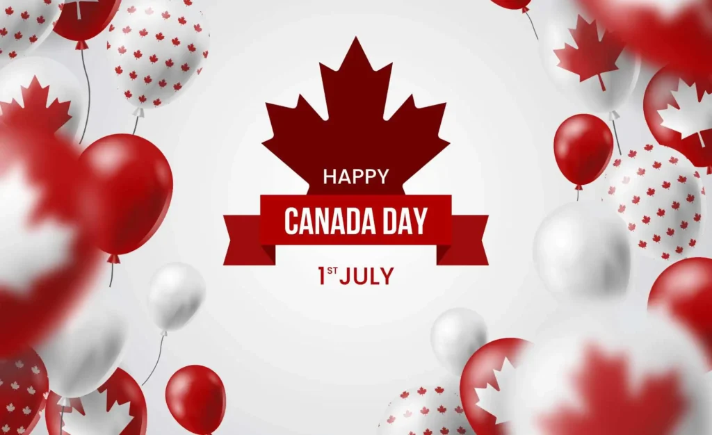 Celebrations for Canada Day