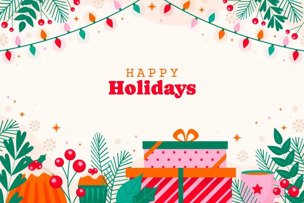 people enjoying holiday season