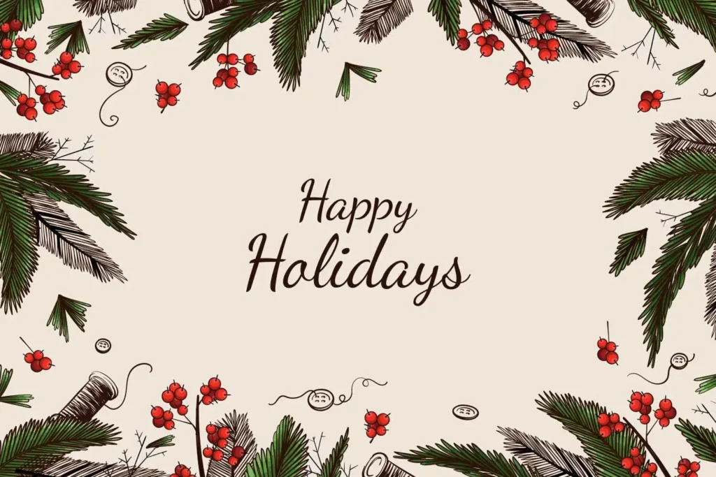 people enjoying holiday season