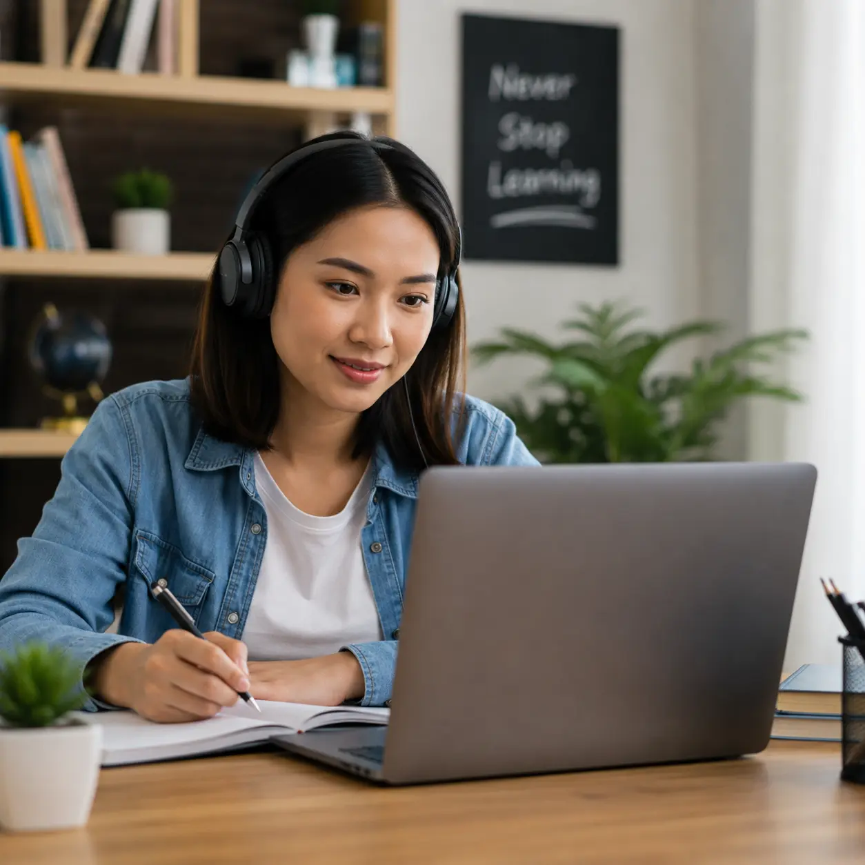 Edison College student studying an online diploma program in British Columbia